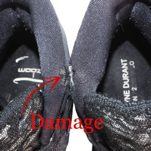 Nike Zoom KD 12 'The Day One' Basketball Shoes AR4229-001 Men's 6.5 Women's 9 - Picture 12 of 12